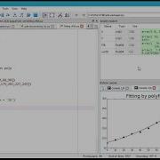 Numpy Part 14 Curve Fitting In Python Matrix Transpose Trace Stacking Matrix Arrays Using SPYDER
