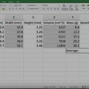 Using Excel In Physics
