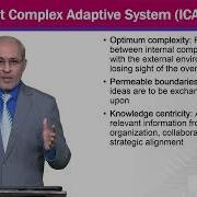 Intelligent Complex Adaptive System ICAS Model Of KM Knowledge Management MGTE630 Topic036