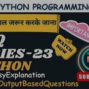 MCQ SERIES 23 MCQs Of Python With Explanation Python Programming Data Mining Hub