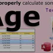 How To Properly Calculate Age From Date Of Birth In Microsoft Access And Excel Don T Use DateDiff