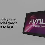 10 All In One Commercial Grade Digital Sign Solution With BrightSign Built In PoE