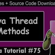 Java Thread Methods