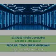 Chapter 1 Introduction To Parallel Computing Part 2