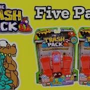The Trash Pack Series 4 Five Pack Opening