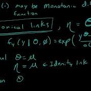 GLM Link Function And Canonical Links