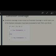 Condition Coverage White Box Testing