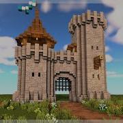 Minecraft How To Build A Castle Gate Minecraft Build Tutorial