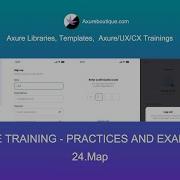 Axure Tutorial Practices And Examples 24 Map