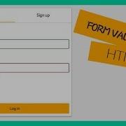 Frontend Form Validation Using Html5 And Constraint API