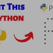How To Print A Letter Pattern Of Stars Using Python Python Pattern Programs Learnonpy