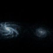 Galaxy Collision Simulation SpaceSim
