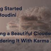 Create The Beautiful Cloudscape And Render It With Karma XPU Getting Started With Houdini Ep 8