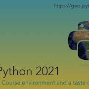 Geo Python 2021 Lesson 1 2 Course Environment And A Taste Of Python