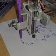 Martin DrawBot Is A DIY Personal CNC Plotter Drawing Machine