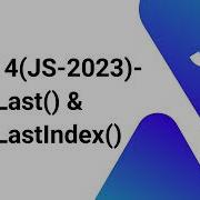 ES 14 JS 2023 FindLast Method FindLastIndex Method AnaghTech