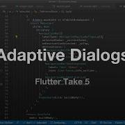 Take 5 Adaptive Dialogs Flutter