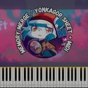 Memory Merge YonKaGor Piano Tutorial SHEET MIDI Piano
