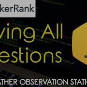 Hackerrank SQL Solutions Weather Observation Station 5 Techie IQ