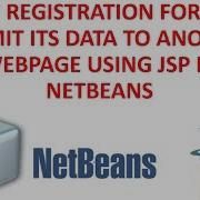 How To Create JSP Registration Form And Submit Data To Another JSP Page Using NetBeans