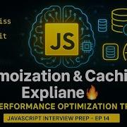 Memoization Caching In JavaScript Boost JS Performance Ace Interviews EP 14