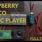 Raspberry Pi Pico Music Player CircuitPython Audio HAT MP3 WAV With Button Volume Control