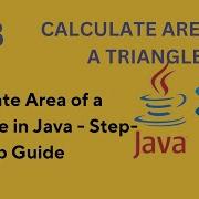 13 How To Find Out Area Of A Triangle In Java