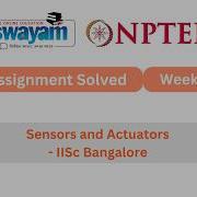 Sensors And Actuators Week 5 NPTEL ANSWERS 2026 Nptel2026 Myswayam Nptel Nptelexam