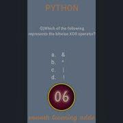 Bitwise XOR Operator Shorts Youtubeshorts Python Interview Quiz Questions Quiztime Java