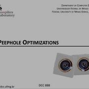 Peephole Optimizations