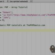 Tutorial 7 PHP Arrays Part 1 2