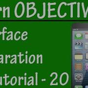 Free Objective C Programming Tutorial For Beginners 20 Interface Declaration In Objective C
