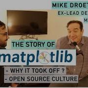 The Matplotib Story Early Days And Open Source Culture Mike Droettboom