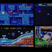 Atari STE Game Play 2 Alien Blast Asteroidia Fire And Ice Obsession Pinball