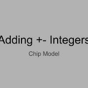 Adding Integers Chip Model