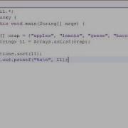 Урок по Java для среднего уровня 9 Метод Sort в Collections