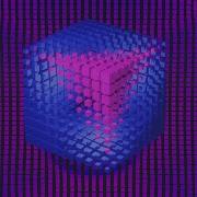 Abstract Purple Pink Cube 4K 60fps Animation Waves VJloop Motion Background Live Wallpaper Заставка