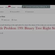 Leetcode 199 Binary Tree Right Side View