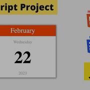 Create A Mini Calendar JavaScript Project Tutorial For Beginners