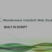 Tutorial Create Built In Script Using Wonderware Indusoft