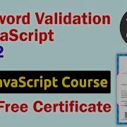 Password Validation In JavaScript Part 2
