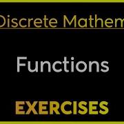 Discrete Mathematics Functions Examples
