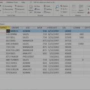 Writing A SQL Query In Access