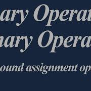 Unary Binary Compound Assignment Operator In C Language Gulfam Academy