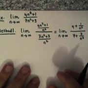 Limits Of Sequences Examples Part 1