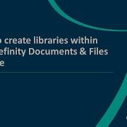 How To Create Libraires Within The Sitefinity Documents Files Module