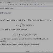 Lecture 22 R Demonstration For Estimating Function To Functional Linear Models