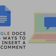 Google Docs 4 Ways To Insert A Comment