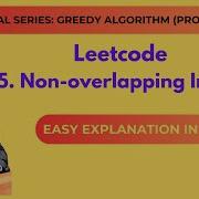 Greedy Algorithm Problem 9 Leetcode 435 Non Overlapping Intervals Greedy Algorithm Tutorial