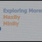 MoreLINQ 3 MaxBy And MinBy